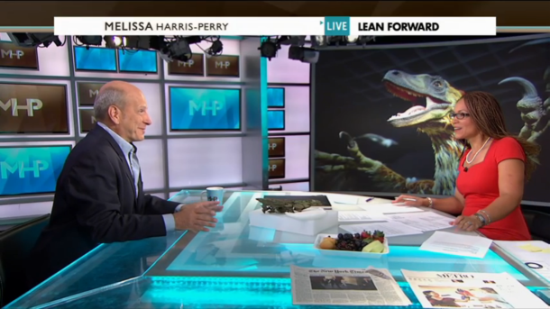 Kenneth Lacovara with Melissa Harris-Perry on "The Melissa Harris-Perry Show"
