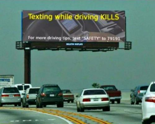 Texting While Driving